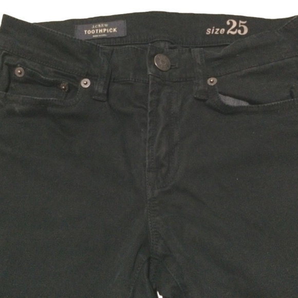 J.Crew Toothpick women‎ Jeans size 25 - Picture 4 of 7